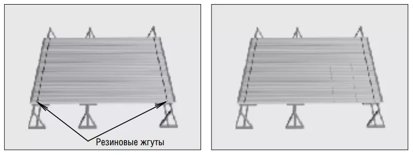 разметка полотна для установки калитки