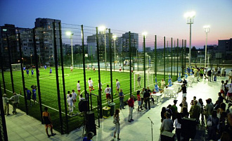 Забор для футбольного поля